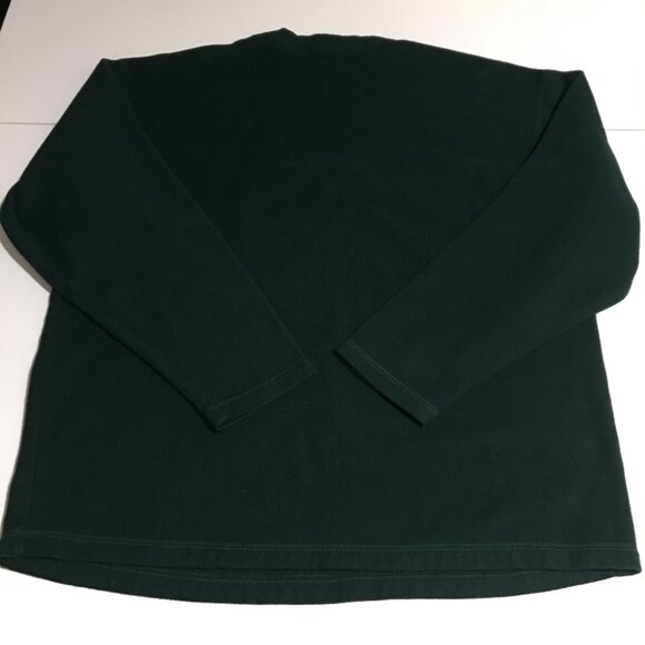 South Florida Bulls USF Sweatshirt Mens Medium Fleece Crewneck Pullover Green - Picture 5 of 7